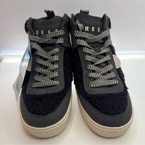 Reef Black and Cream Women's Sneakers